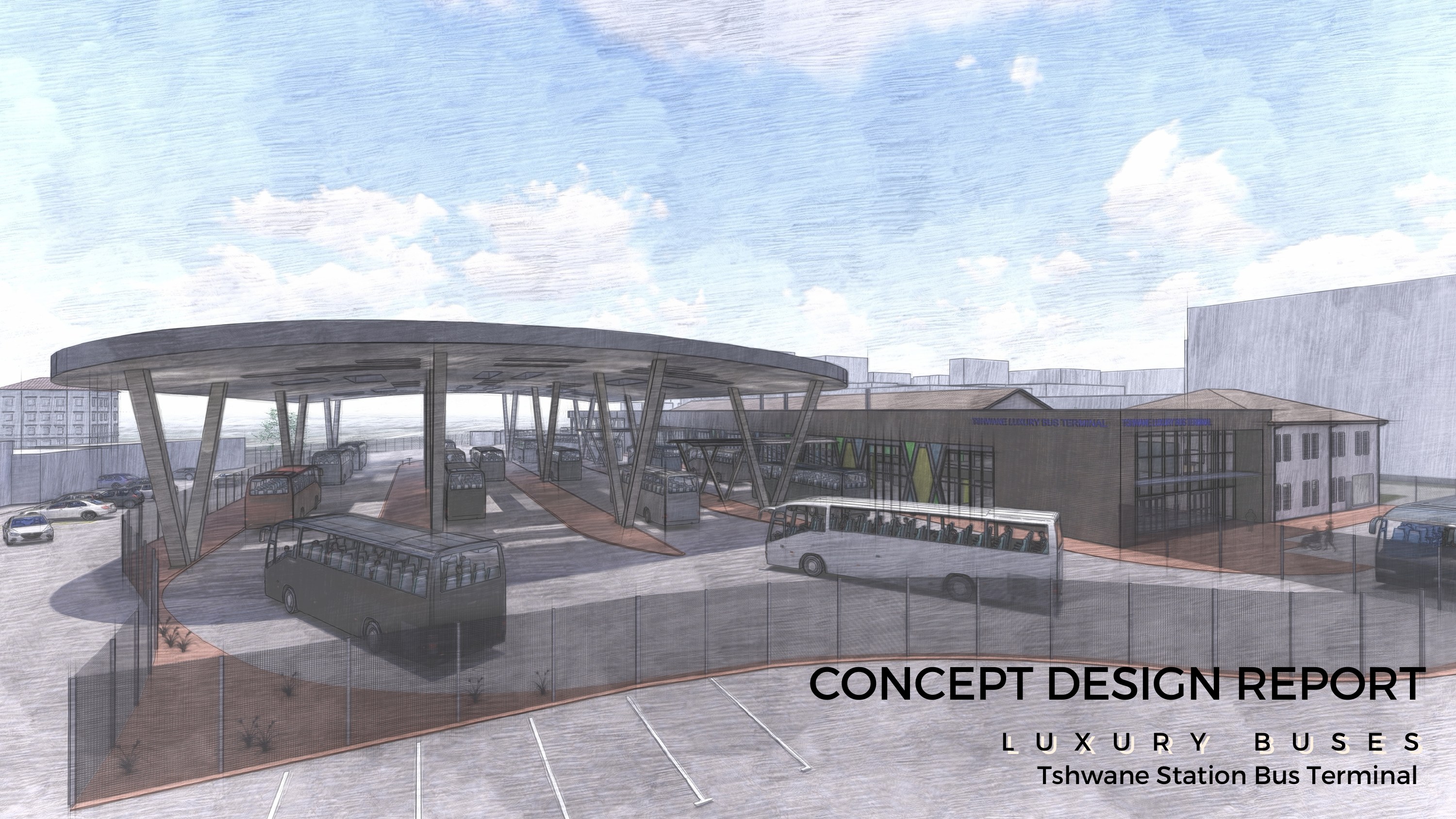 Tshwane Luxury Bus Station — Concept Design Report cover